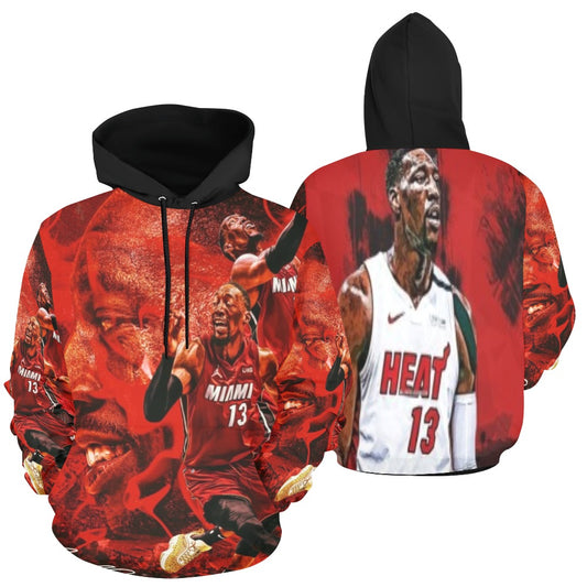 Miami Bam All Over Print Hoodie for Men (USA Size)