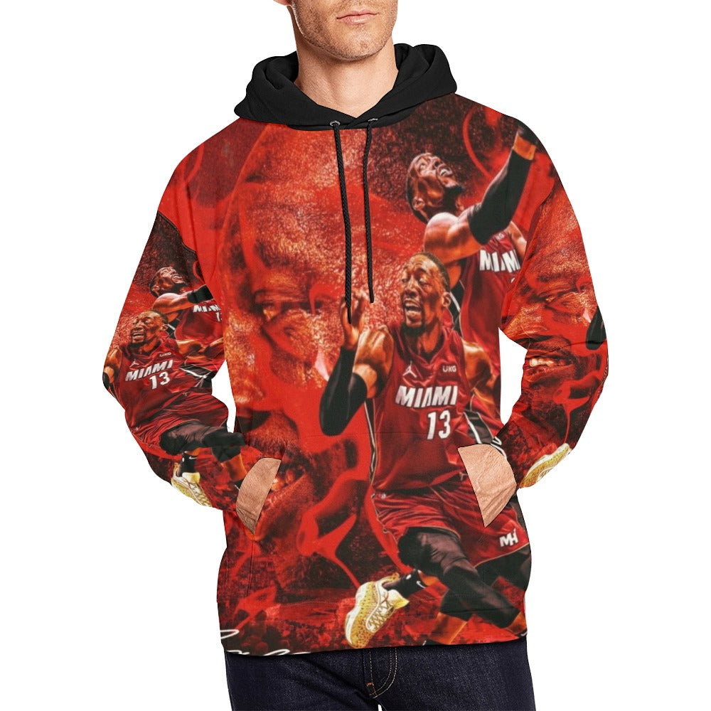 Miami Bam All Over Print Hoodie for Men (USA Size)