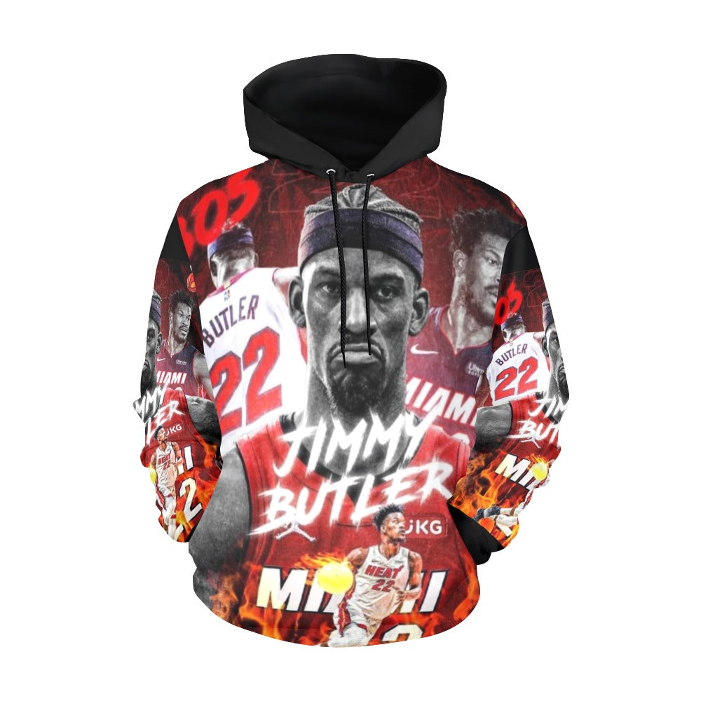 Jimmy Butler men All Over Print Hoodie for Men (USA Size)