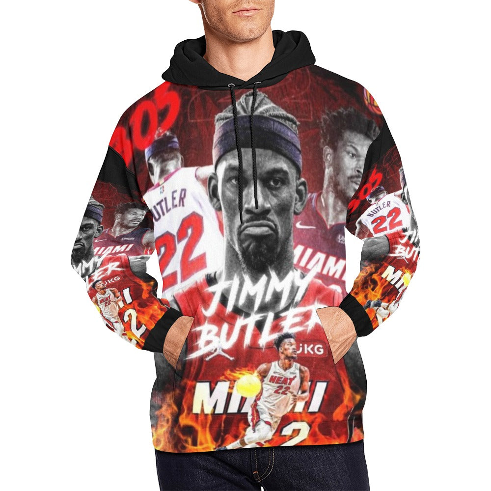 Jimmy Butler men All Over Print Hoodie for Men (USA Size)