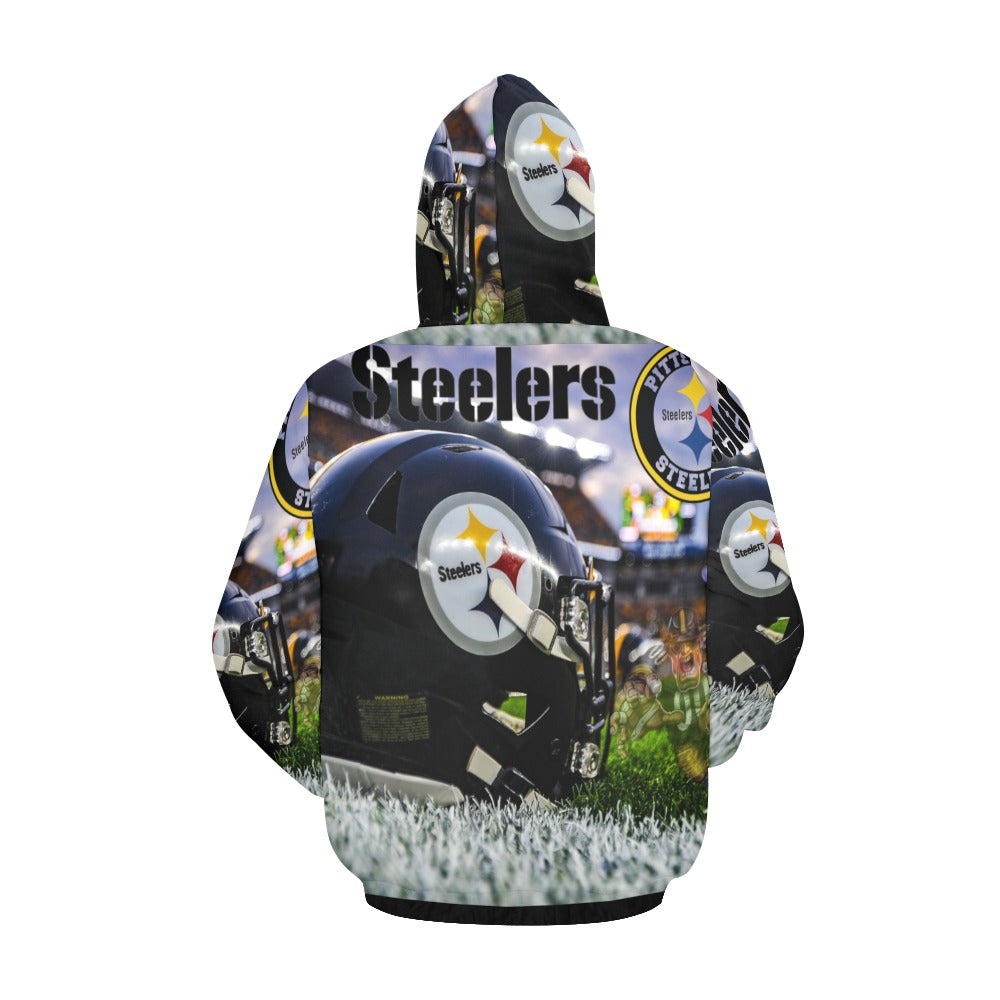 Custom PittsburghSteelers Hoodie All Over Print Hoodie for Men