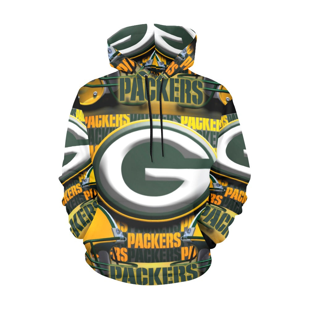 Custom GreenBayPackers Men All Over Print Hoodie for Men