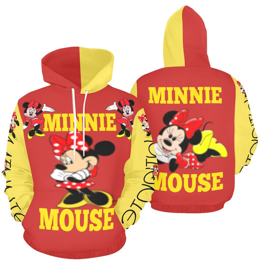Minnie Mouse All Over Print Hoodie