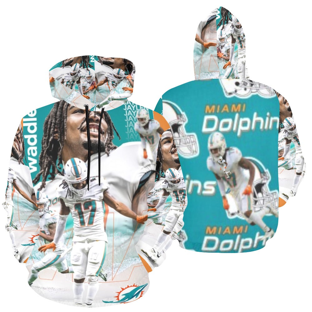 Miami Dolphins Hoodie Men All Over Print Hoodie for Men (USA Size)