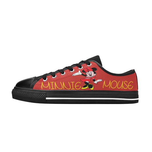 Minnie Mouse shoes Women's Classic Canvas Shoes