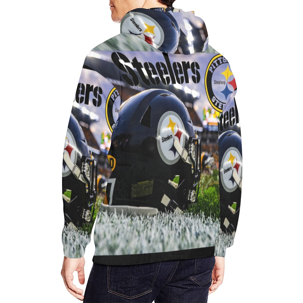 Custom PittsburghSteelers Hoodie All Over Print Hoodie for Men