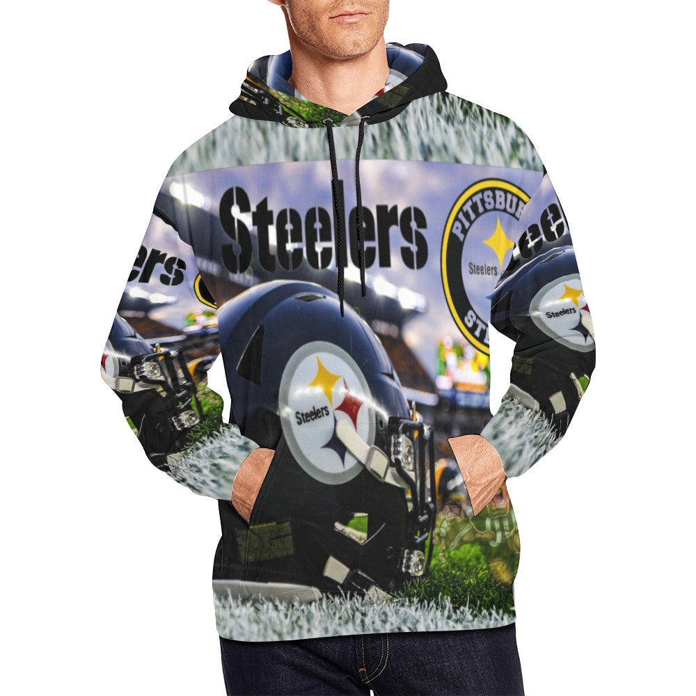 Custom PittsburghSteelers Hoodie All Over Print Hoodie for Men