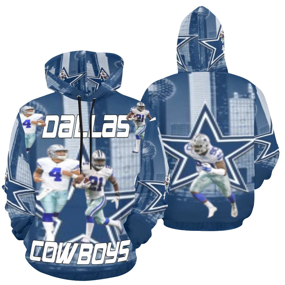 Cowboys Hoodie All Over Print Hoodie for Men