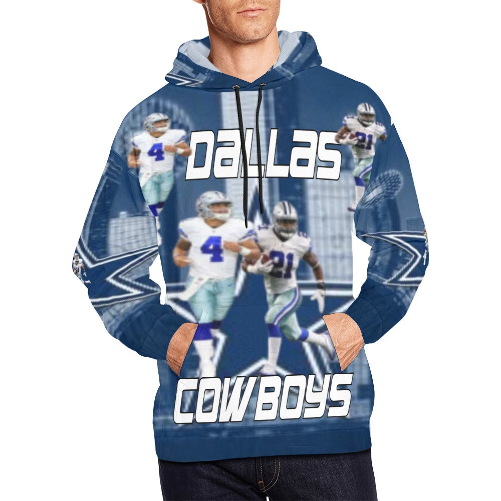 Cowboys Hoodie All Over Print Hoodie for Men