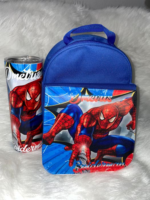 Spiderman Customize Lunch Box Combo